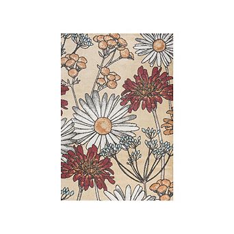 Dizi Modern Botanical Wildflower Area Rug