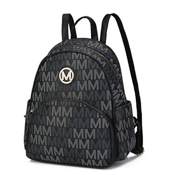MKF Collection Palmer Logo-Print Backpack