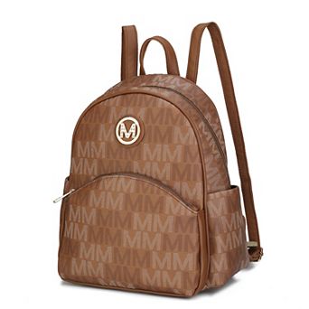 MKF Collection Palmer Logo-Print Backpack