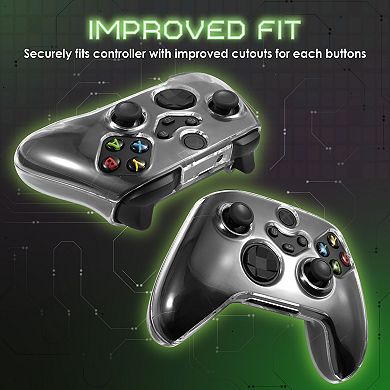 Protective Hard Shell Clear Cover Case for Xbox Series X/S Controller Dustproof