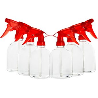 6 Pack 16oz Plastic Trigger Sprayer Bottle for Watering Plant Household Cleaning