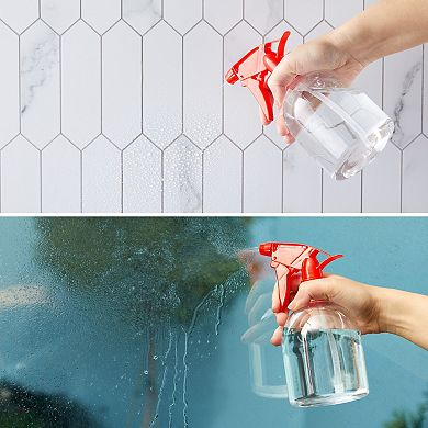 6 Pack 16oz Plastic Trigger Sprayer Bottle for Watering Plant Household Cleaning