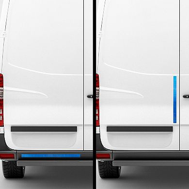 Blue Reflective Tape - 2 In x 30 FT Outdoor Reflector Safety Roll for Trailers