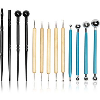 13 pc Ball Stylus Dotting Tools Polymer Modeling Clay Sculpting Rock Painting