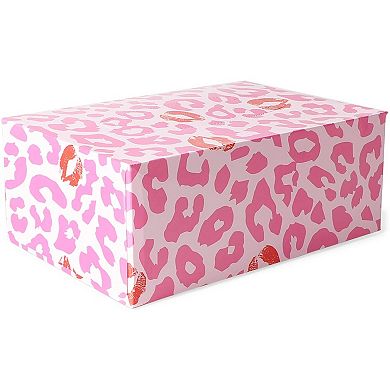 8 Pack Bachelorette Party Facial Tissue Box Set, 3-Ply, 100 Sheets/Box, Pink