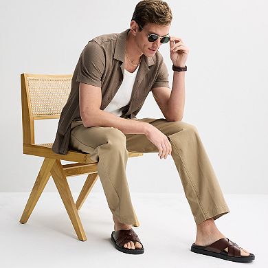 Apt. 9® Knit Button Up Shirt