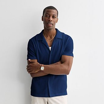 Apt. 9® Knit Button Up Shirt