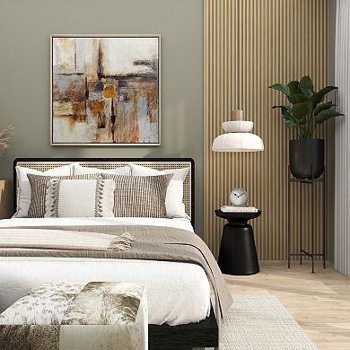 Stella & Eve Modern Bell-Shaped Base Metal End Table