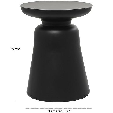 Stella & Eve Modern Bell-Shaped Base Metal End Table