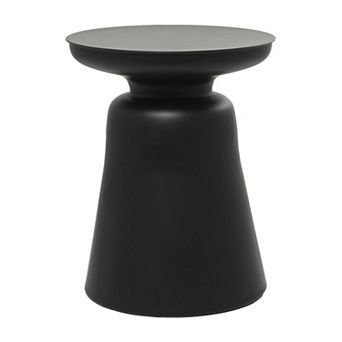 Stella & Eve Modern Bell-Shaped Base Metal End Table