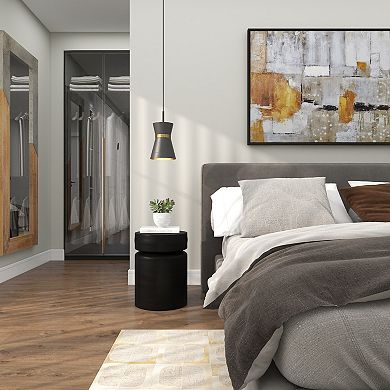 Stella & Eve Modern Metal End Table