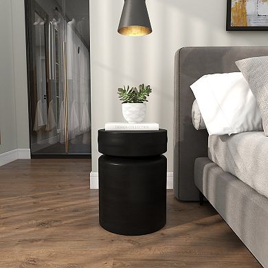 Stella & Eve Modern Metal End Table