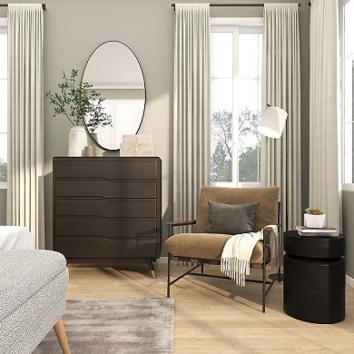 Stella & Eve Modern Metal End Table