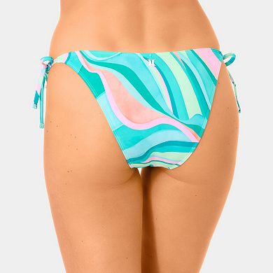Juniors' Hurley Scoop Cheeky Tie Swim Bottoms