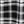 Uneven Plaid Black Ivo