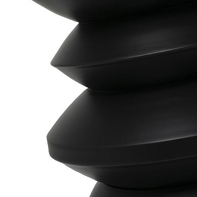 Stella & Eve Art Deco Inspired Metal End Table