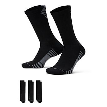 Men's Nike 3-Pack Everyday Elevated Sport Crew Socks