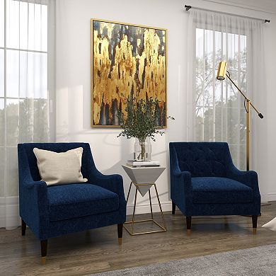 Stella & Eve Inverted Pyramid Wood End Table