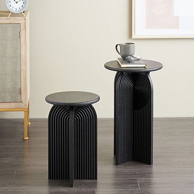 Stella & Eve 2-pc. Arched Pedestal End Table Set