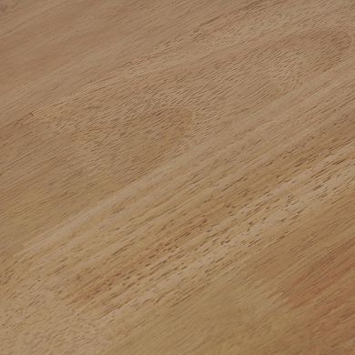 Stella & Eve Handmade Slatted Wood End Table