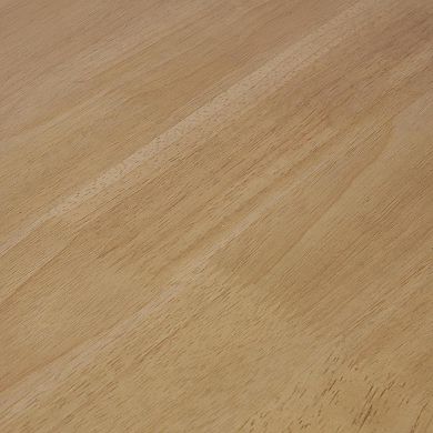 Stella & Eve Wooden Handmade Slatted Coffee Table with Metal Legs