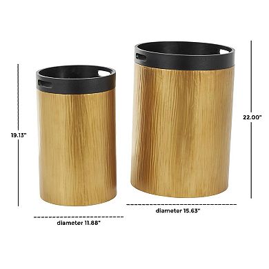 Stella & Eve 2-pc. Metal Nesting Tray End Table Set