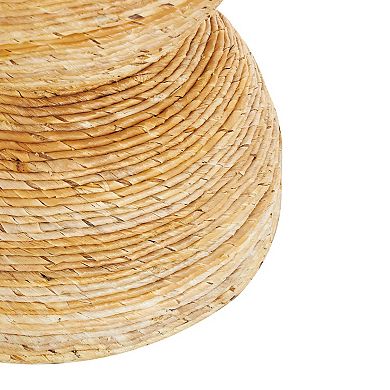 Stella & Eve Handmade Woven End Table