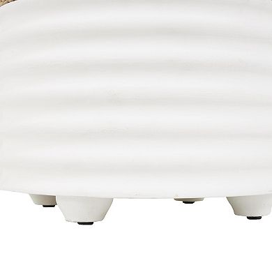 Stella & Eve Woven Seagrass Top End Table