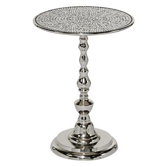 Stella & Eve Decorative Top Metal End Table