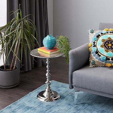 Stella & Eve Decorative Top Metal End Table