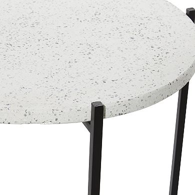 Stella & Eve Terrazzo Stone End Table