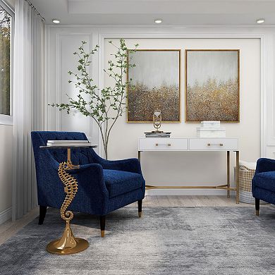 Stella & Eve Seahorse Base Side Table