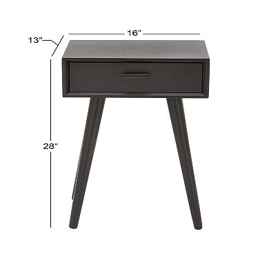 Stella & Eve Single Drawer Wood End Table