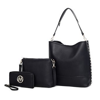 MKF Collection Wren Hobo Bag, Pouch & Wristlet Wallet