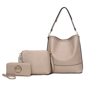 MKF Collection Wren Hobo Bag, Pouch & Wristlet Wallet
