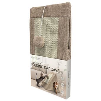 Cozy Paws Folding Cat Cave