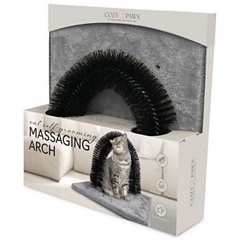 Cozy Paws Cat Self-Grooming Brush Arch