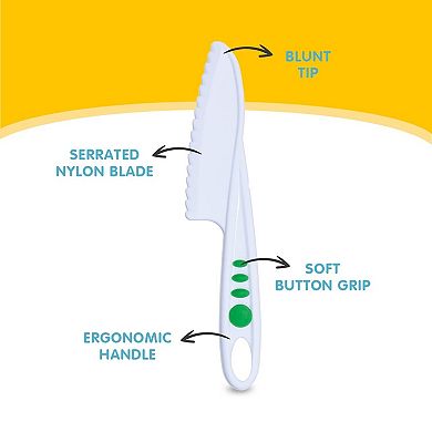 Cooking Utensils, Nylon Knife Set, 3 Piece