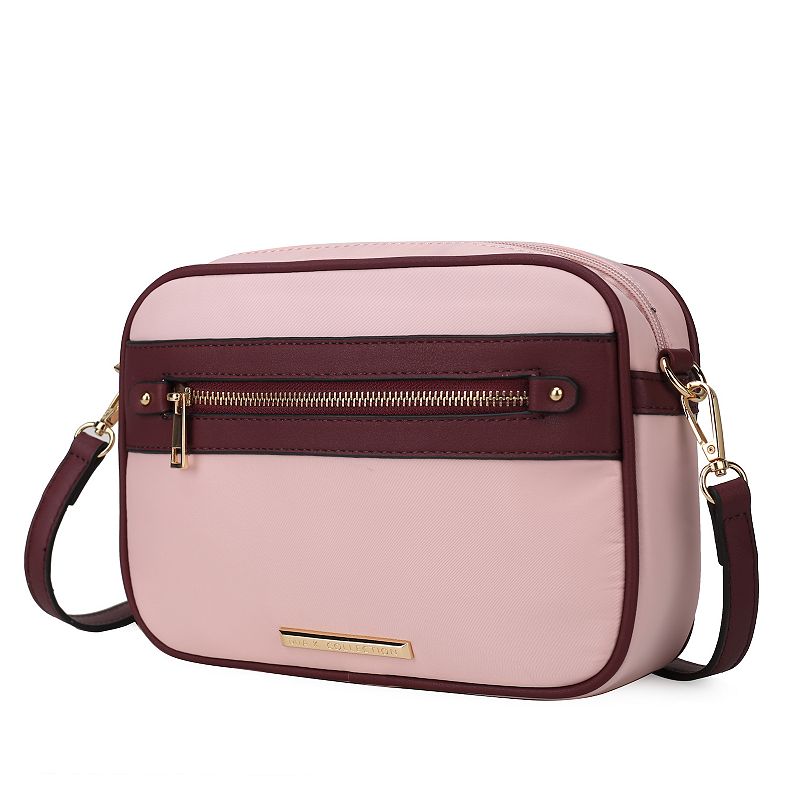 MKF Collection Jimena Shoulder Bag, Blush Red