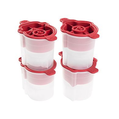 Tovolo 4-pc. Holiday Snowmen Ice Mold Set