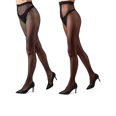 Women's Fishnet and Sheer Tights Bundle