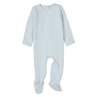 Baby "Mon Etoile" Cotton Rich Pointelle Footie