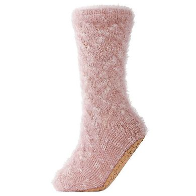 Women's Fifth Avenue Plush-Lined Slipper Socks
