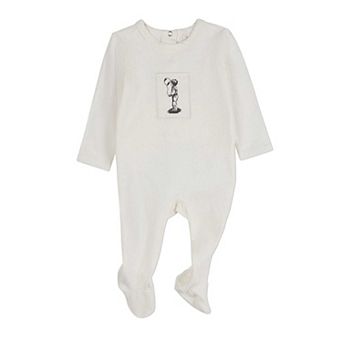 Baby Boys "The Little Boy And His Balloon" Cotton Rich Footie