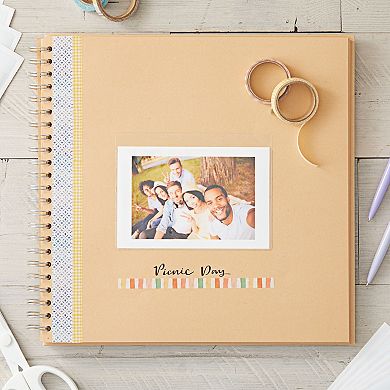 100 Pack Top Load 4x6 Photo Sleeves with Adhesive, Index Card Holder