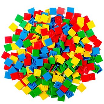 Classic Bricks, 288 Pieces, Blue, Green, Red, and Yellow, 2x2 Pixels