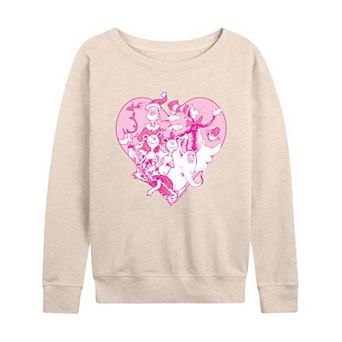 Women's Dr. Seuss Valentine's Day Heart French Terry Long Sleeve Tee