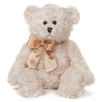 Huggles Creamy White Plush Bear: 16 Tall Classic Stuffed Teddy Bear