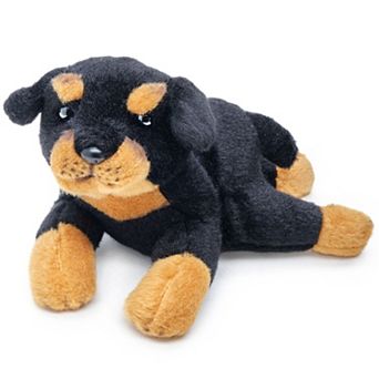Lil' Gunner The Rottweiler Stuffed Animal, 8 Inch Dog Stuffed Animal