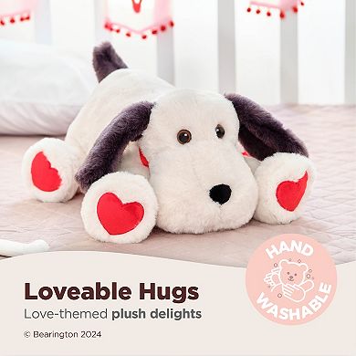 14" Valentine's Day Puppy Love, Lying Heart Patch